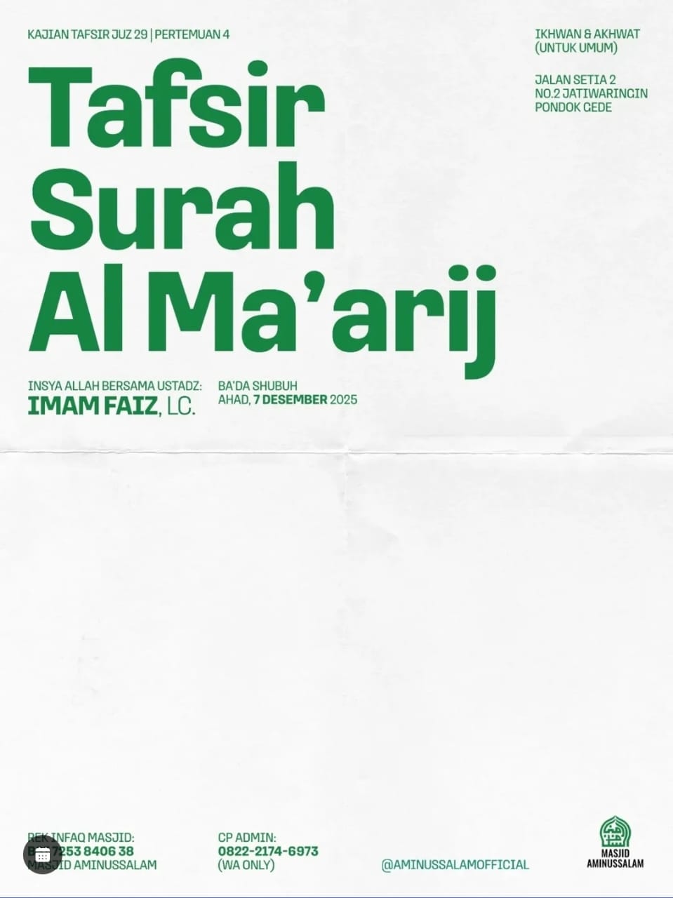 Tafsir Surah Al Ma'arij